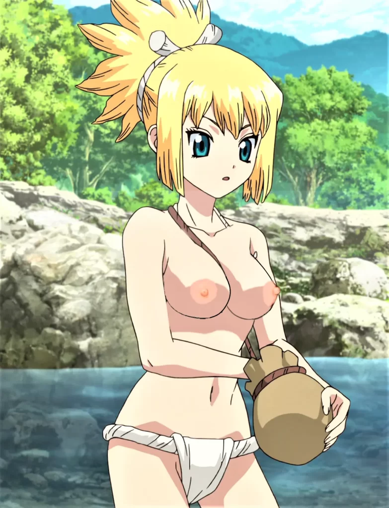 【Dr.STONE】コハクの金髪がとにかく美しいエロ画像まとめ