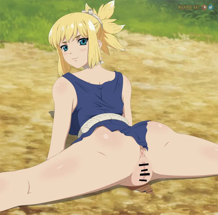 【Dr.STONE】コハクの金髪がとにかく美しいエロ画像まとめ