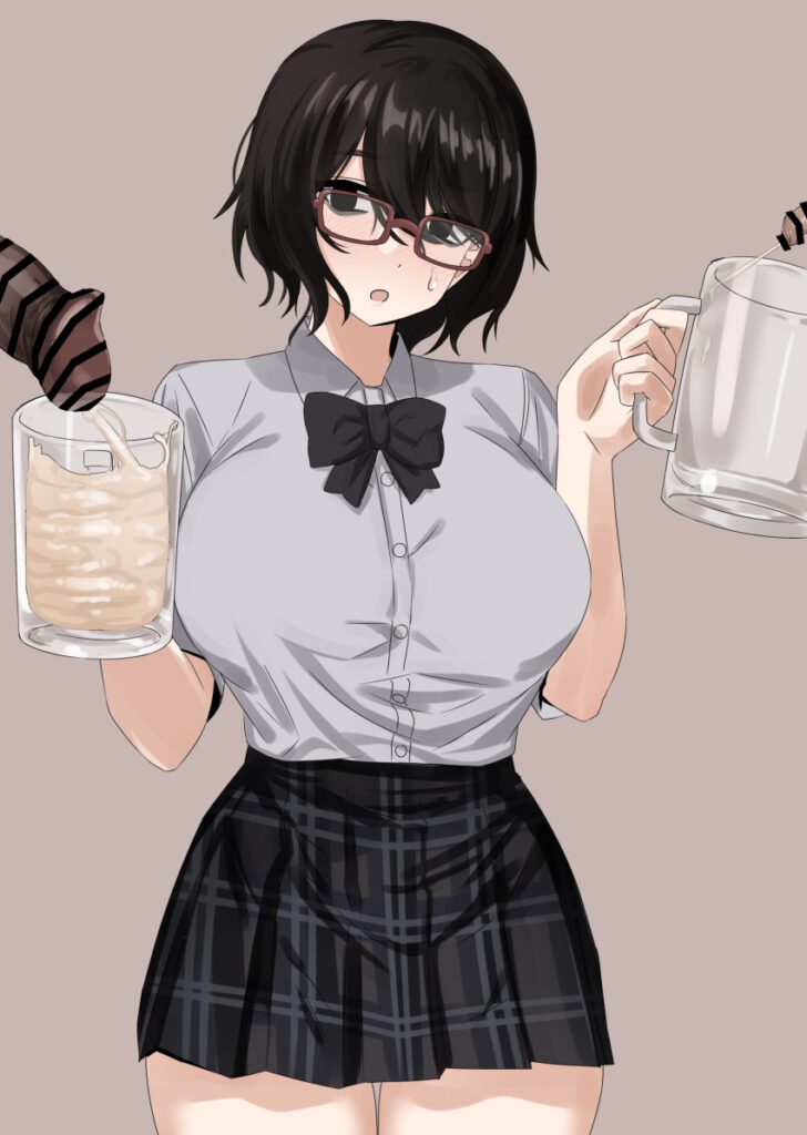地味な子とエッチなことしちゃうエロ画像まとめ【40枚】 28枚目