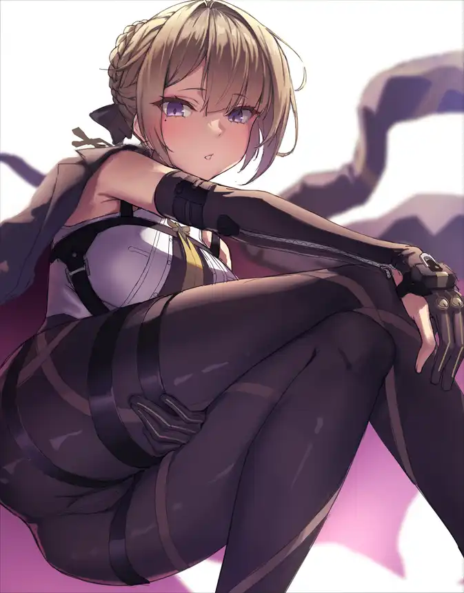 【二次】ローアングルでおパンツ見えちゃってるエロ画像まとめ