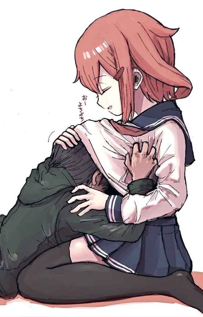 女の子のスカートの中に頭をつっこんでるエロ画像まとめ