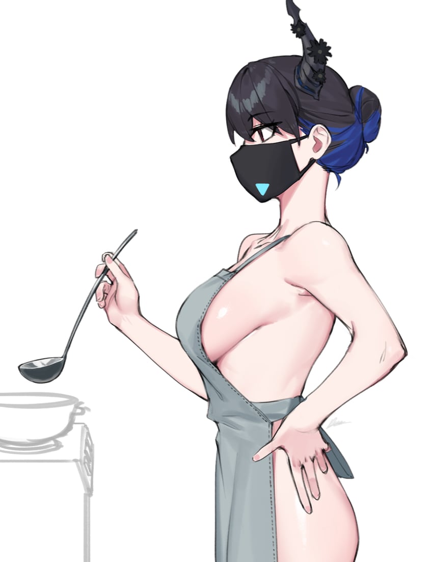 【二次】裸エプロンのエッチなエロ画像まとめ