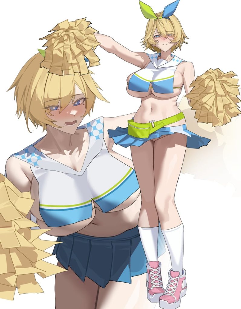 【二次】チアガールに応援されながら気持ちよくなりたいエロ画像まとめ　その２