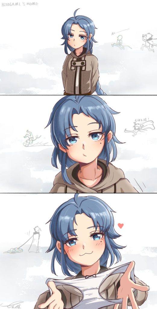 【二次】女の子が脱ぎたてパンツを広げて見せてくれるエロ画像まとめ