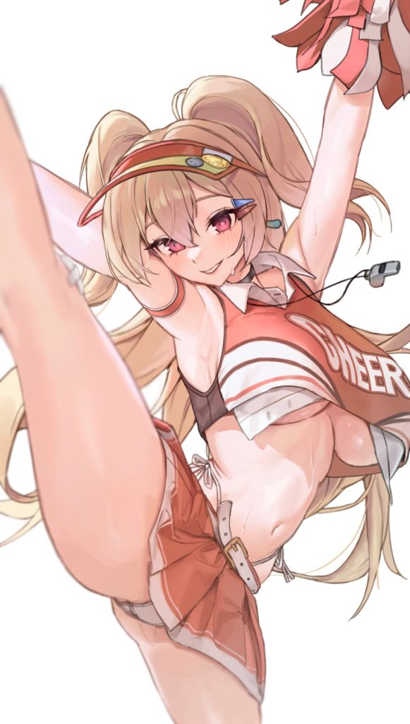 【二次】チアガールに応援されながら気持ちよくなりたいエロ画像まとめ　その２
