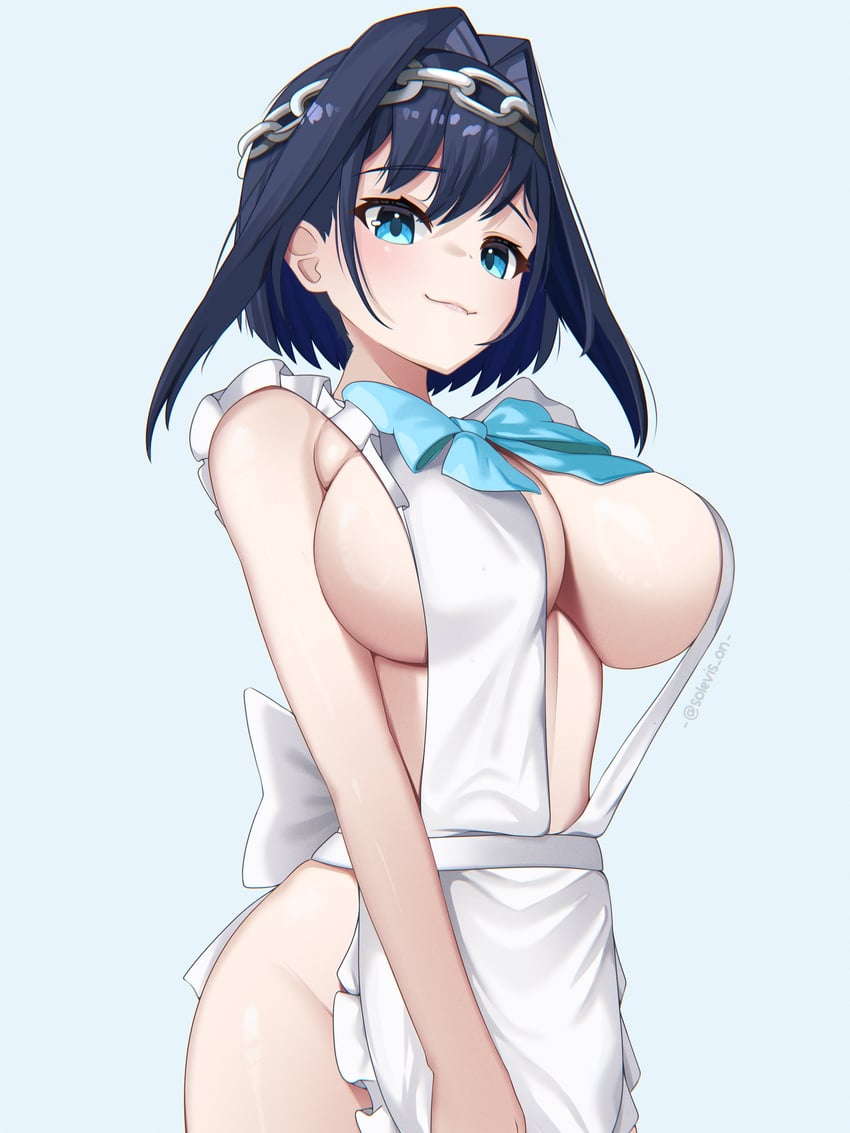 【二次】裸エプロンのエッチなエロ画像まとめ