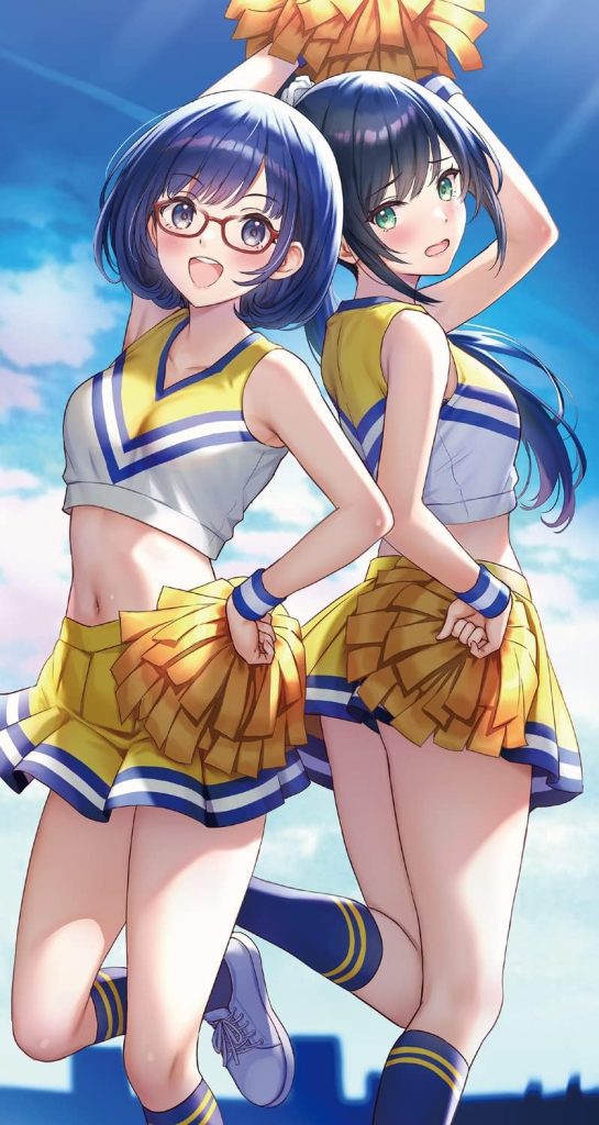 【二次】チアガールに応援されながら気持ちよくなりたいエロ画像まとめ　その２