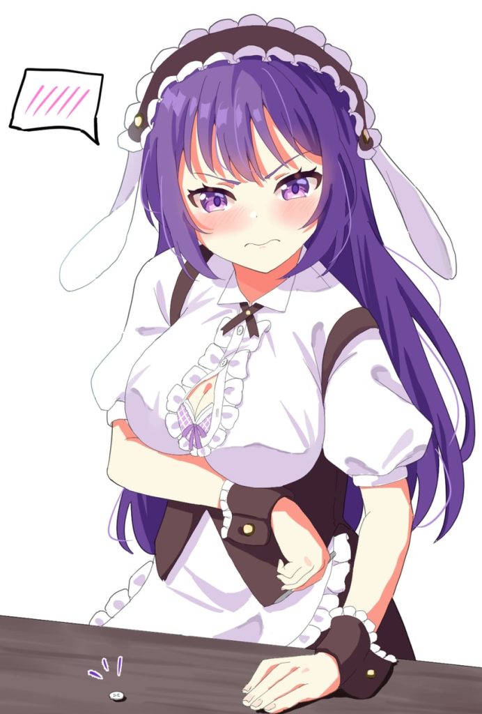 【二次】おっぱいがデカすぎて胸ボタンを飛ばしてる画像まとめ