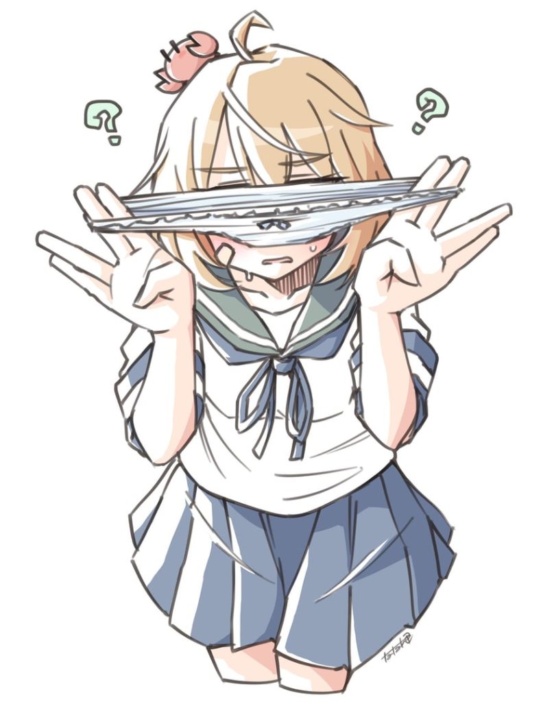 【二次】女の子が脱ぎたてパンツを広げて見せてくれるエロ画像まとめ