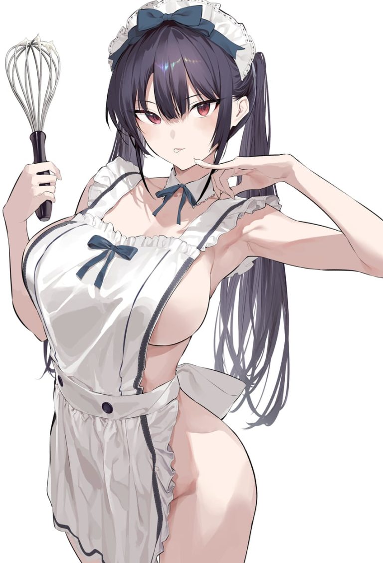 【二次】裸エプロンのエッチなエロ画像まとめ 16