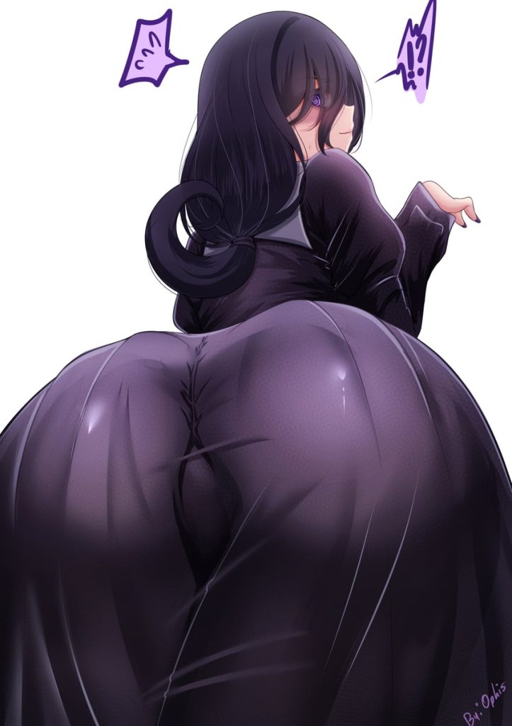 【二次】女の子のおっきなおしりでシコろう