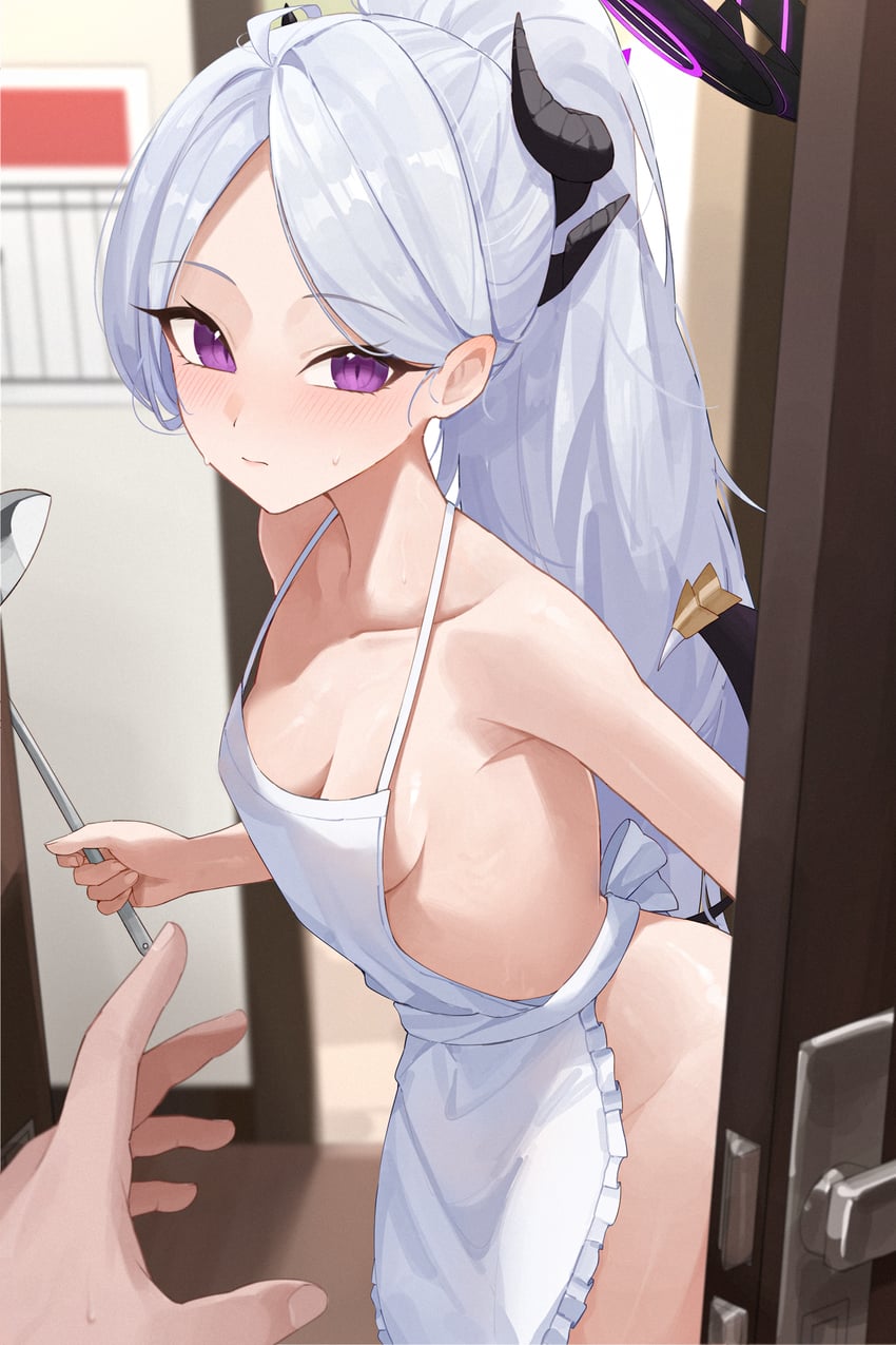 【二次】裸エプロンのエッチなエロ画像まとめ