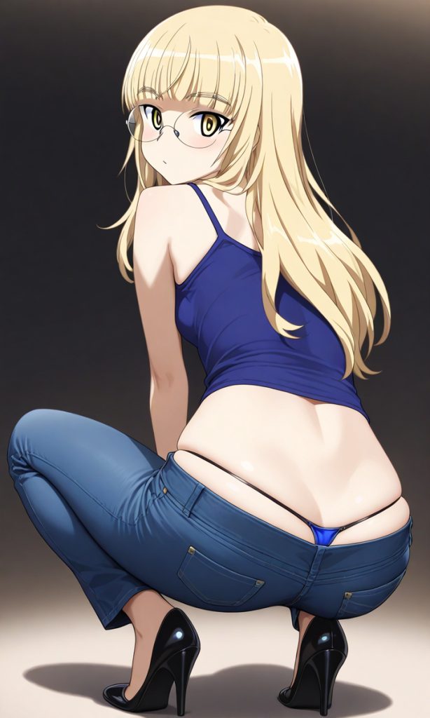 【二次】デニム尻エロ画像まとめ 13枚目