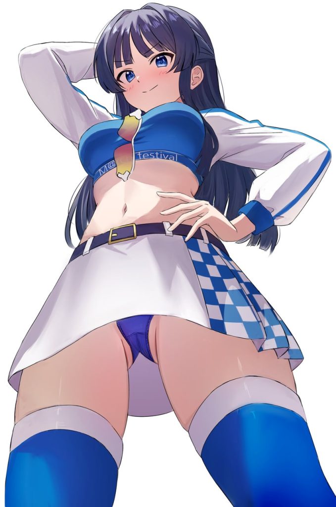 【二次】女の子のマンスジがくっきりみえるエロ画像まとめ