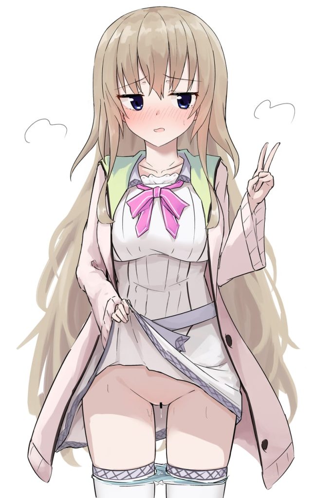 【二次】女の子のニーソックスに萌えるエロ画像まとめ