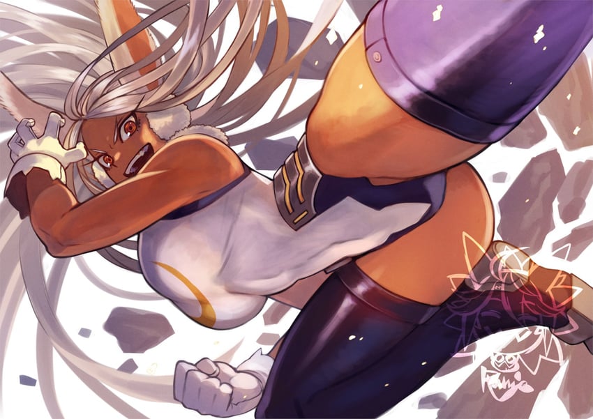 【ヒロアカ】ミルコの引き締まった体がエロすぎる画像まとめ