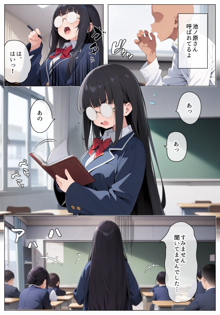 【エロ漫画】地味オタク巨乳で性欲処理 3ページ目
