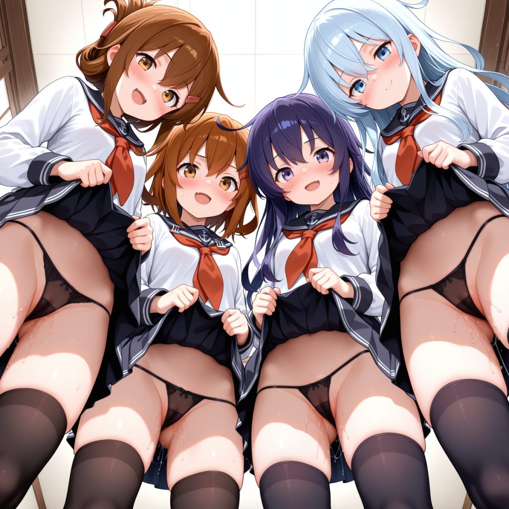 【二次】衣類をたくしあげてるエロ画像まとめ その3 2枚目