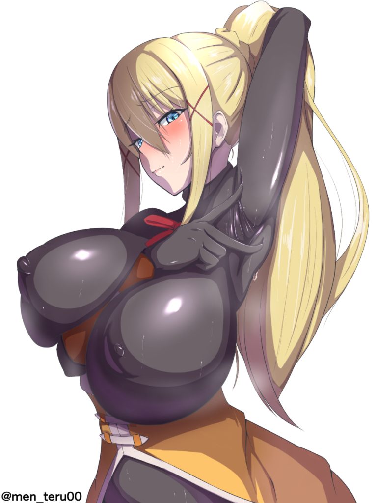【二次】おっぱいが強調されまくってるパイスラ画像まとめ