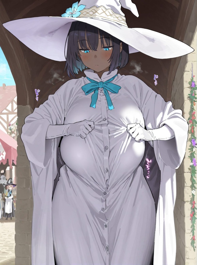 【画像】ダウナー系褐色魔女と弟子の日常