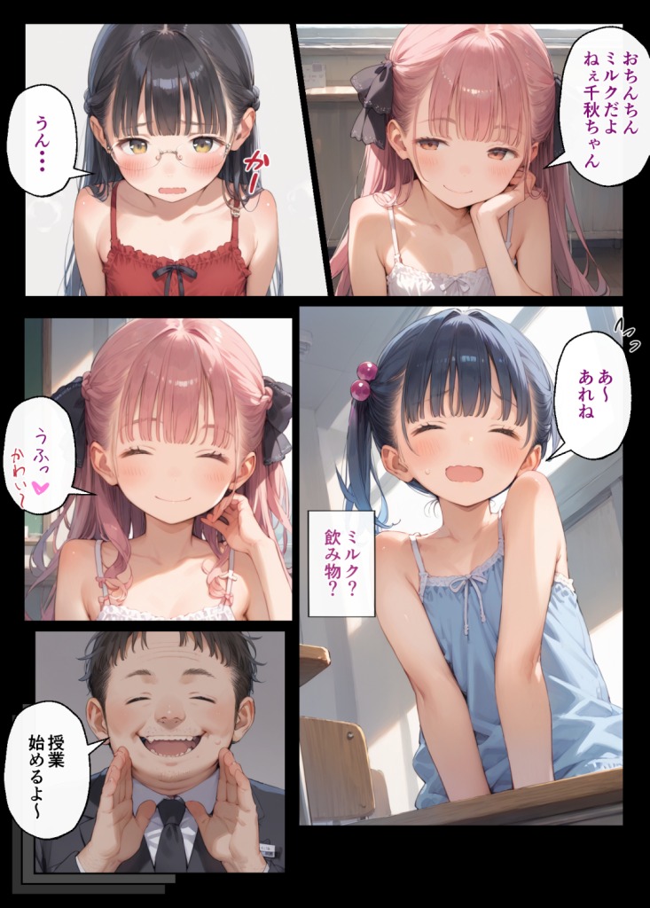 【エロ漫画】性の知識がないお姉ちゃん、弟と友達に開発されて【62枚】