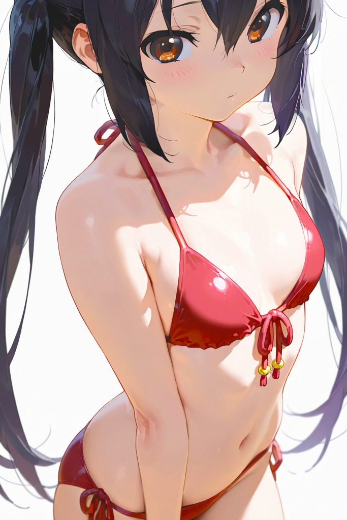 【画像】あずにゃんのえちえち水着画像集♡♡