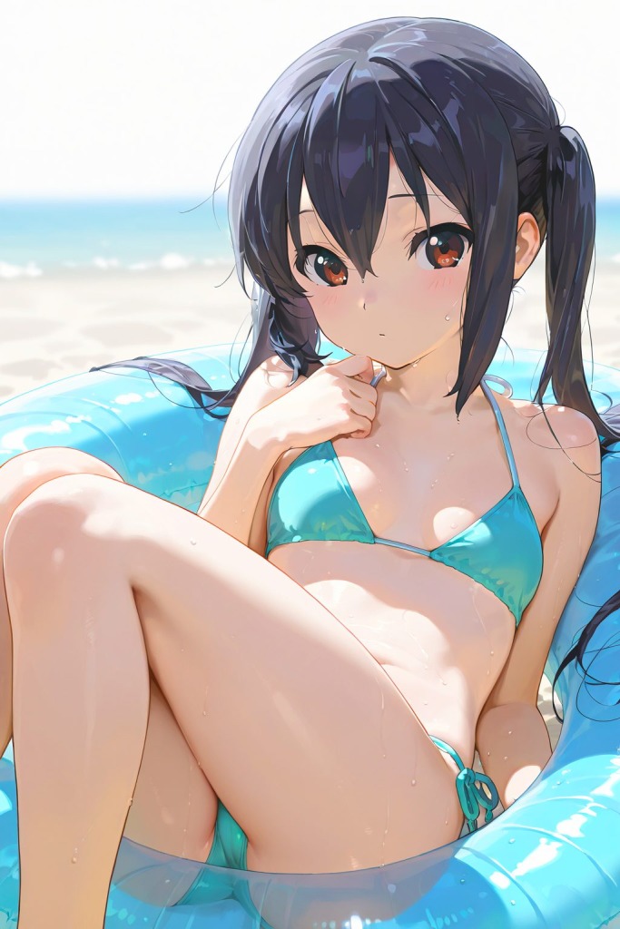 【画像】あずにゃんのえちえち水着画像集♡♡