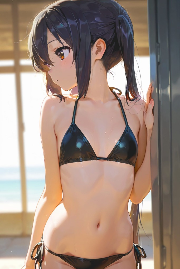 【画像】あずにゃんのえちえち水着画像集♡♡