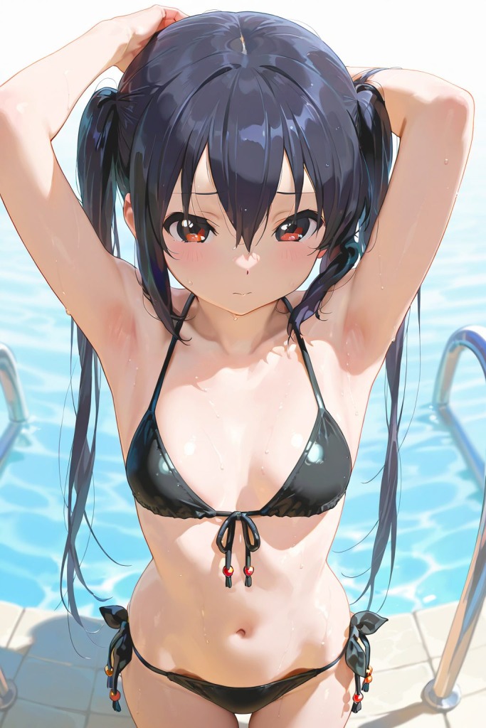 【画像】あずにゃんのえちえち水着画像集♡♡