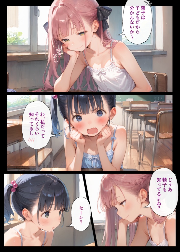 【エロ漫画】性の知識がないお姉ちゃん、弟と友達に開発されて【62枚】