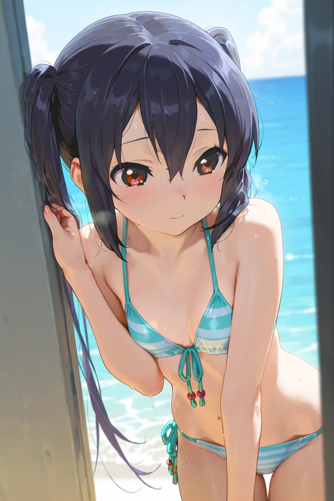 【画像】あずにゃんのえちえち水着画像集♡♡