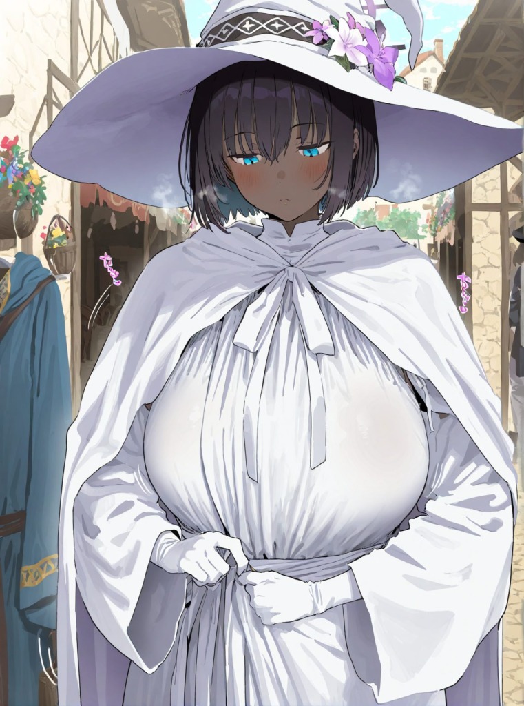 【画像】ダウナー系褐色魔女と弟子の日常
