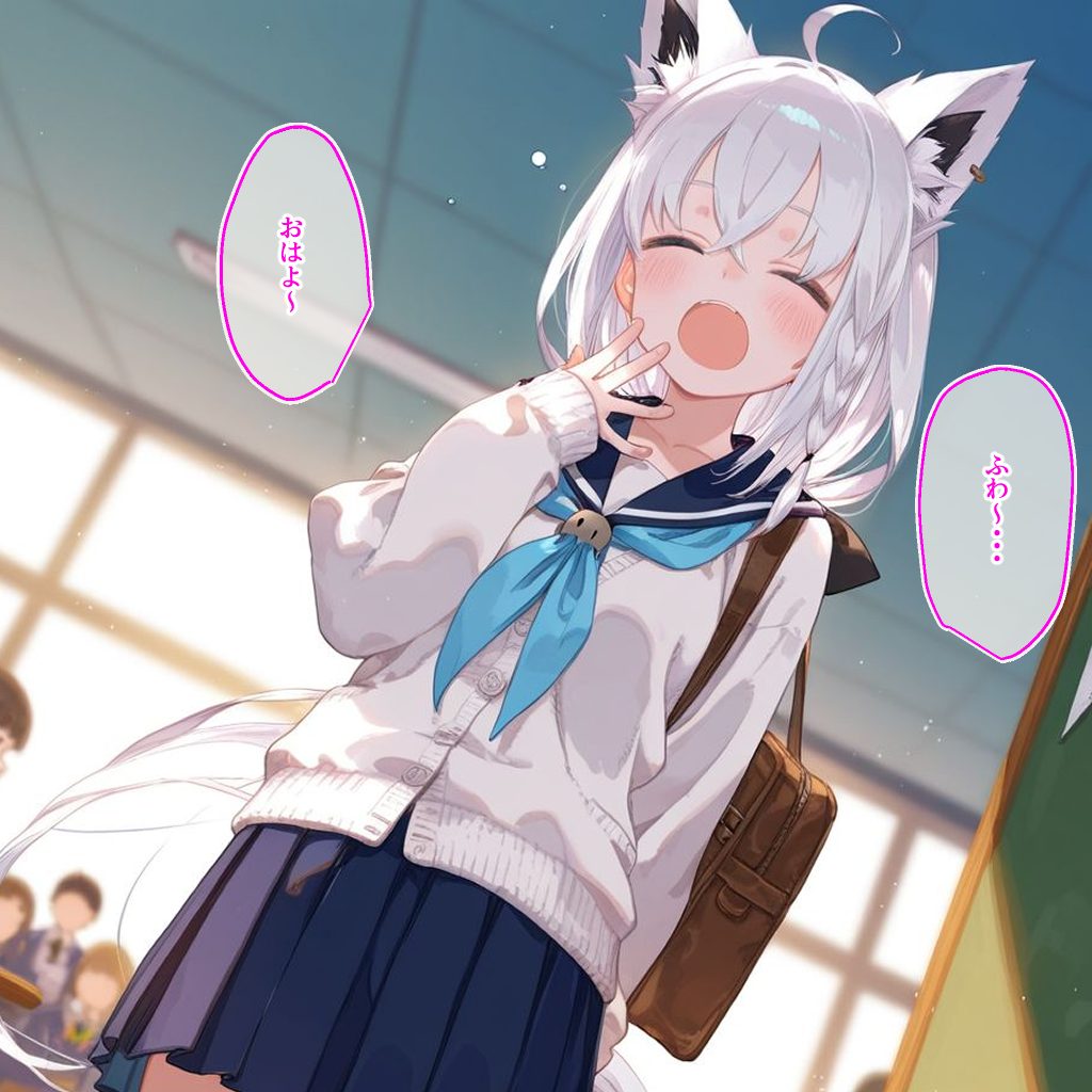 白上フブキ(VTuber)のエロ画像 2枚目