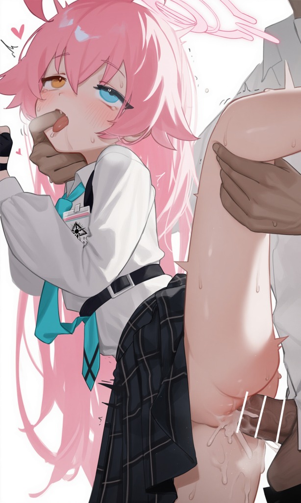 【画像】ブルアカキャラに種付け 10枚目
