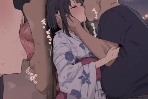 【二次エロ】浴衣少女がおっさんに・・・