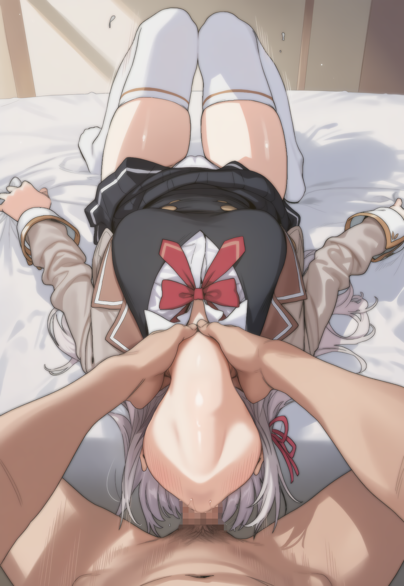 【画像】アーリャと周防有希に喉奥イラマチオさせる