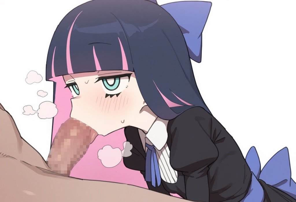 【画像】ストッキングにお口でしてもらうエロ画像