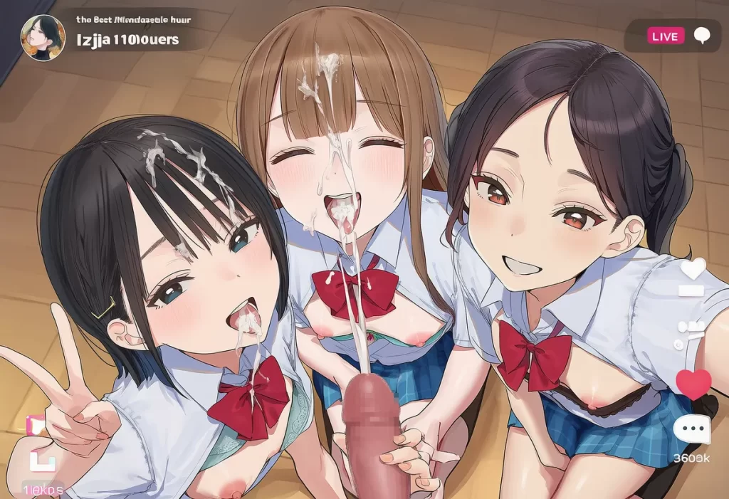 【二次エロ】TikTokでおっぱい晒すのが流行った世界・・・