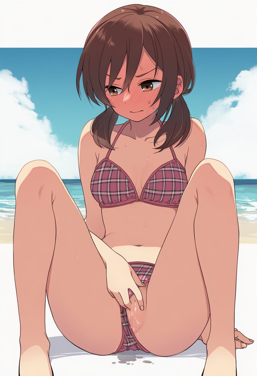 【女子無駄】菊池茜(ヲタ)にま◯こみせてもらうエロ画像