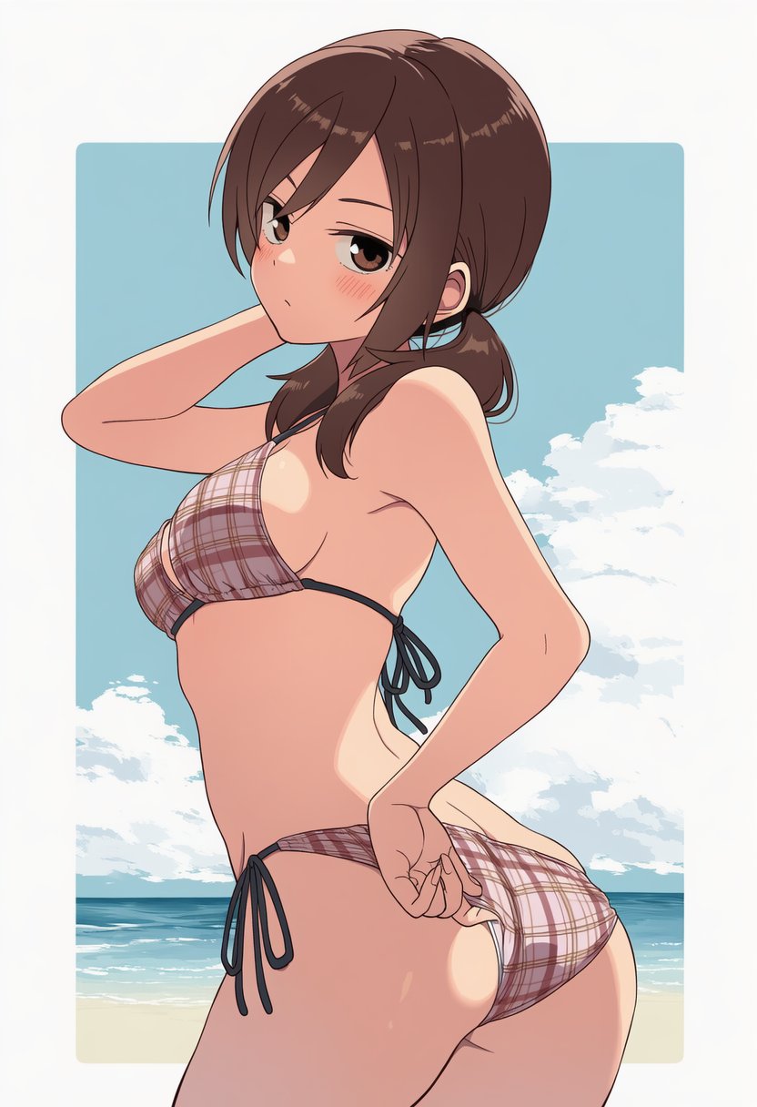 【女子無駄】菊池茜(ヲタ)にま◯こみせてもらうエロ画像