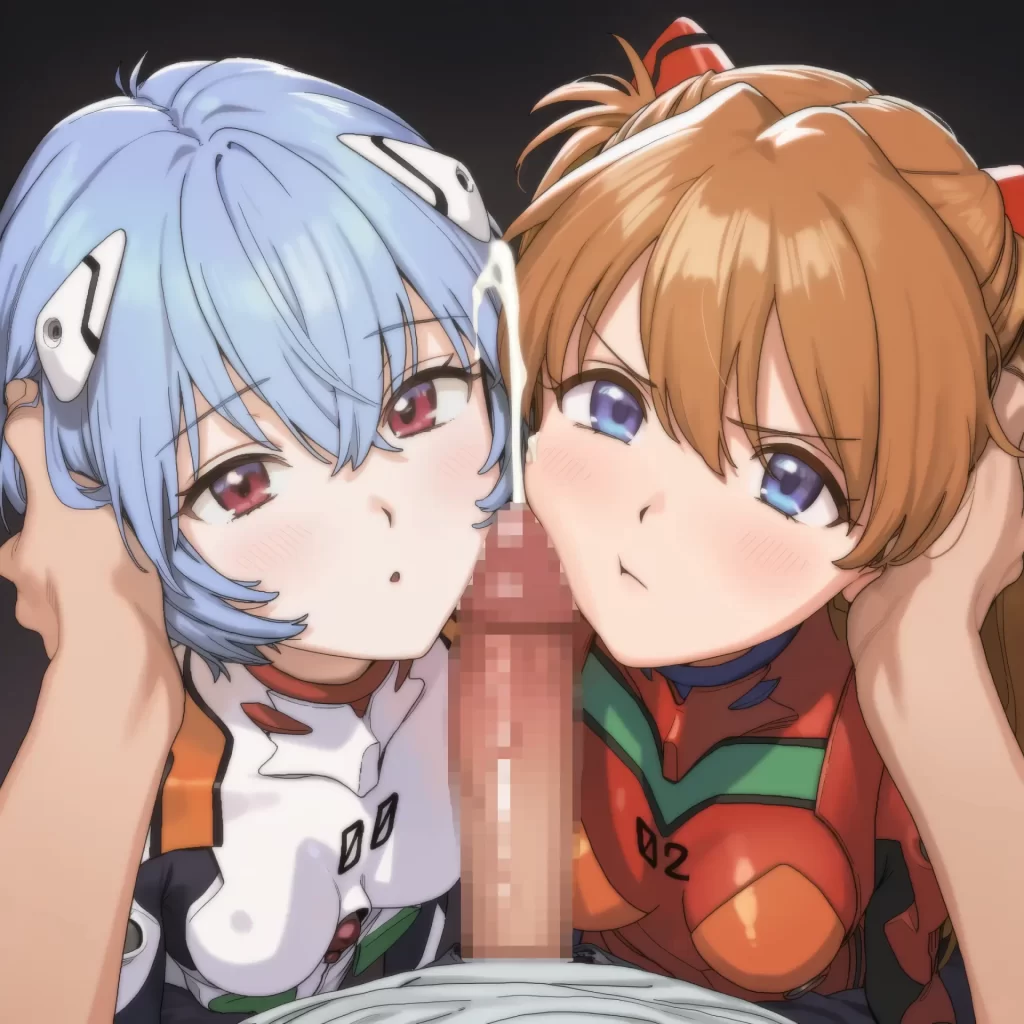 【二次エロ】女の子のほっぺにおち◯ぽ擦り付けるエロ画像