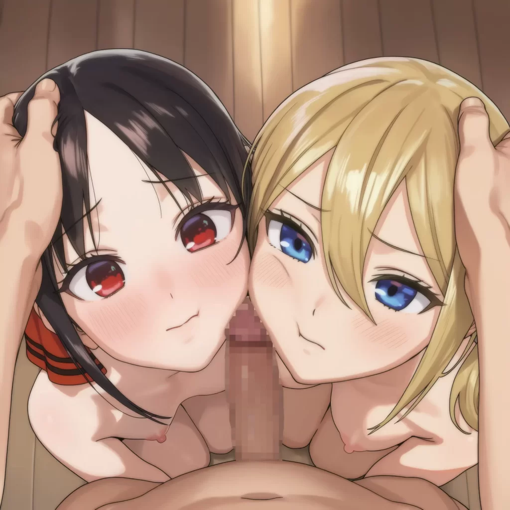 【二次エロ】女の子のほっぺにおち◯ぽ擦り付けるエロ画像