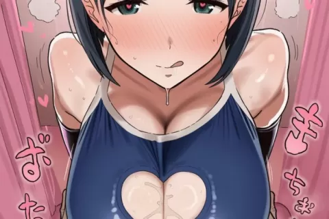 【画像】桐ヶ谷直葉のスク水ズリでち●ぽとろけるエロ画像