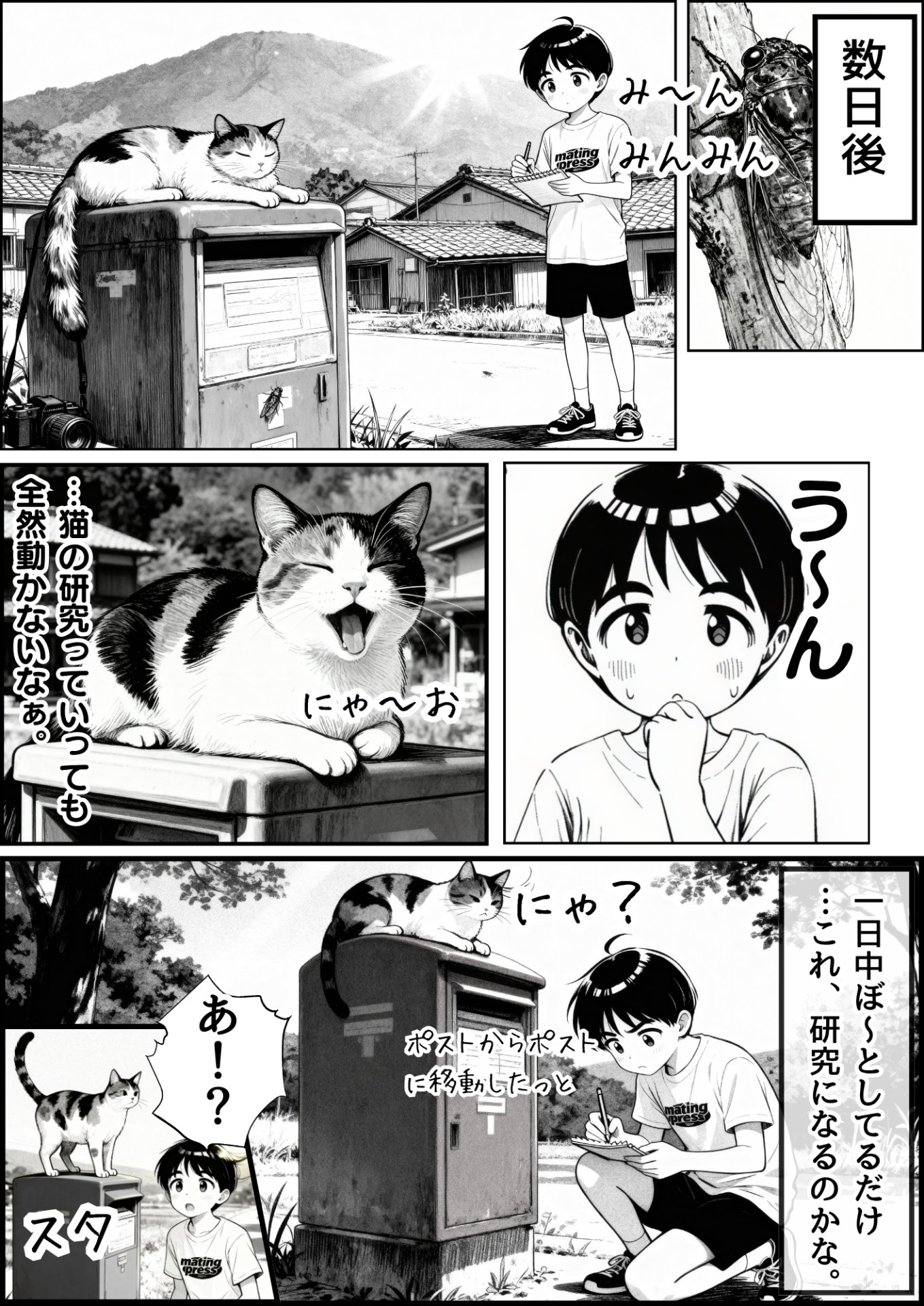 【エロ漫画】あの日見た種付けプレスを僕はまだ忘れられない 9ページ目