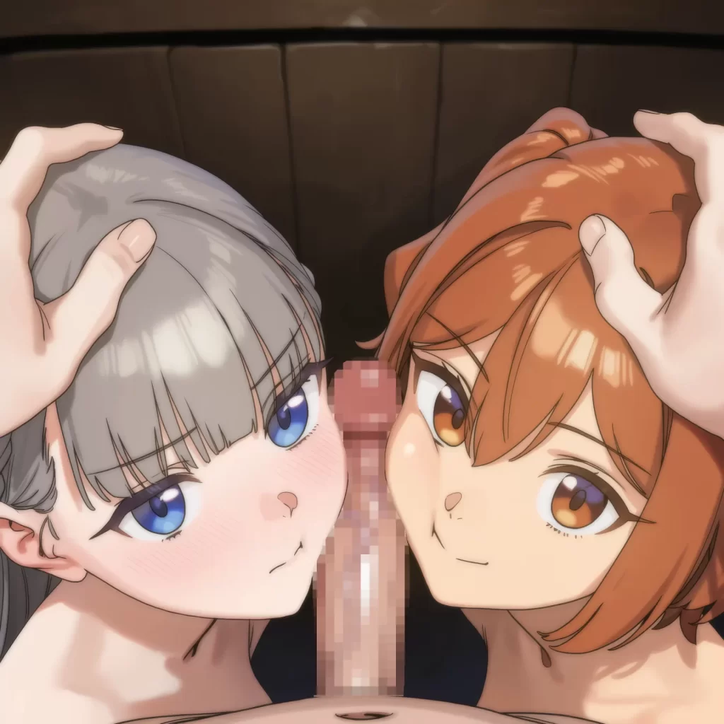 【二次エロ】女の子のほっぺにおち◯ぽ擦り付けるエロ画像