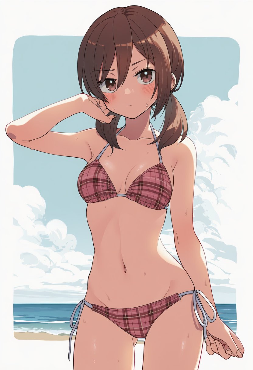 【女子無駄】菊池茜(ヲタ)にま◯こみせてもらうエロ画像