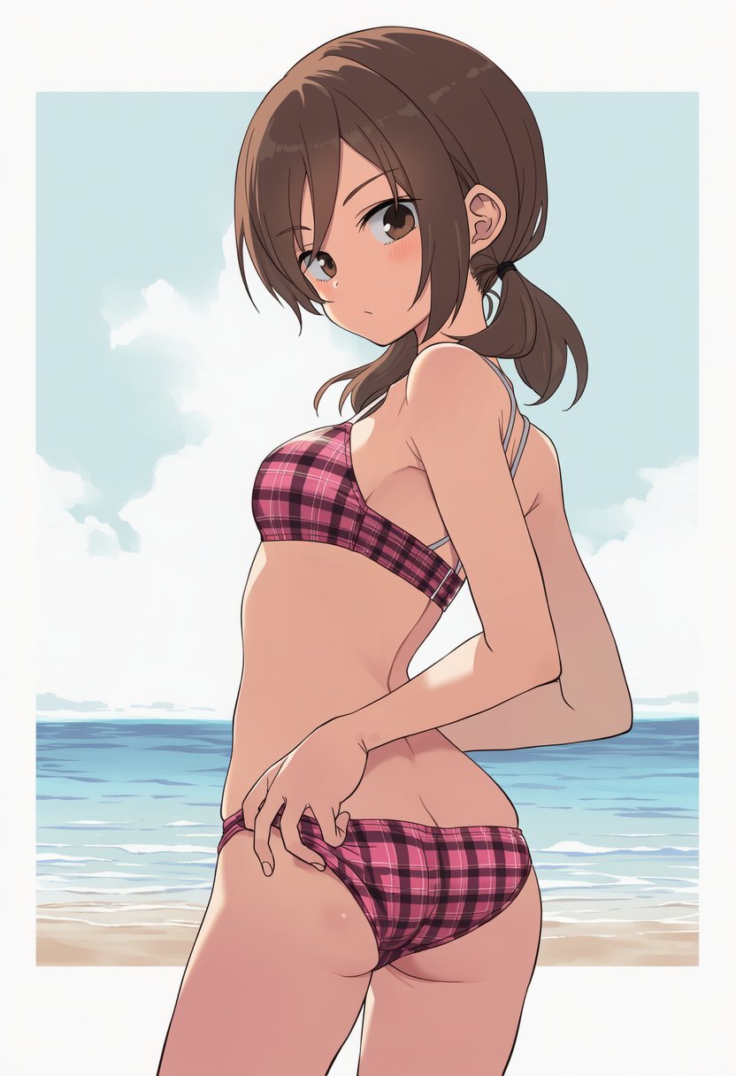 【女子無駄】菊池茜(ヲタ)にま◯こみせてもらうエロ画像