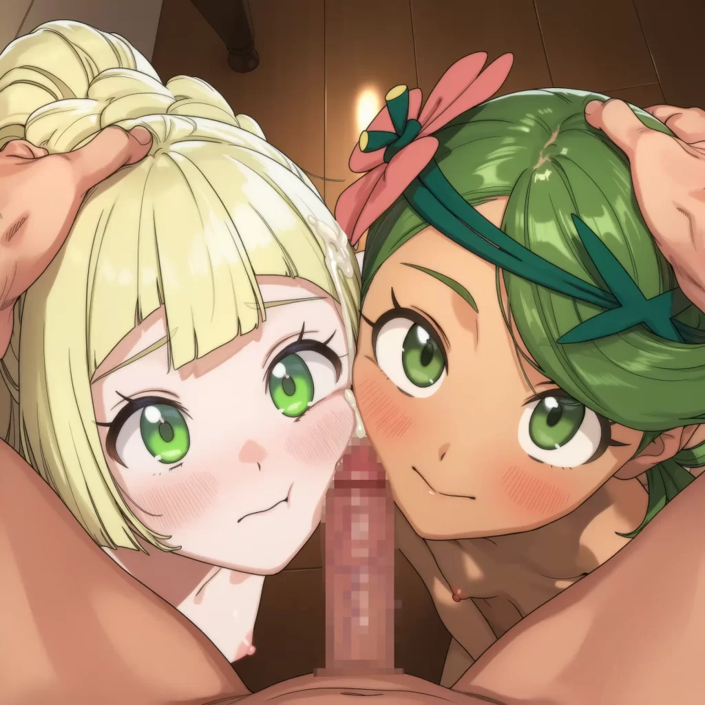 【二次エロ】女の子のほっぺにおち◯ぽ擦り付けるエロ画像