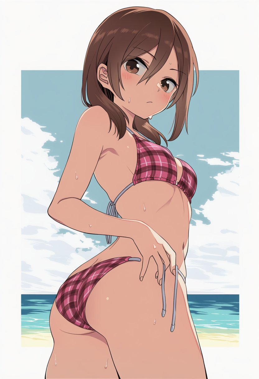 【女子無駄】菊池茜(ヲタ)にま◯こみせてもらうエロ画像