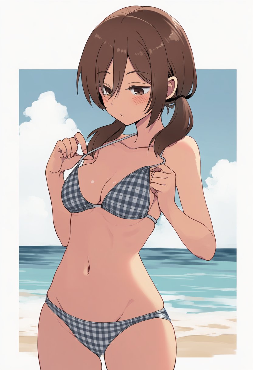 【女子無駄】菊池茜(ヲタ)にま◯こみせてもらうエロ画像